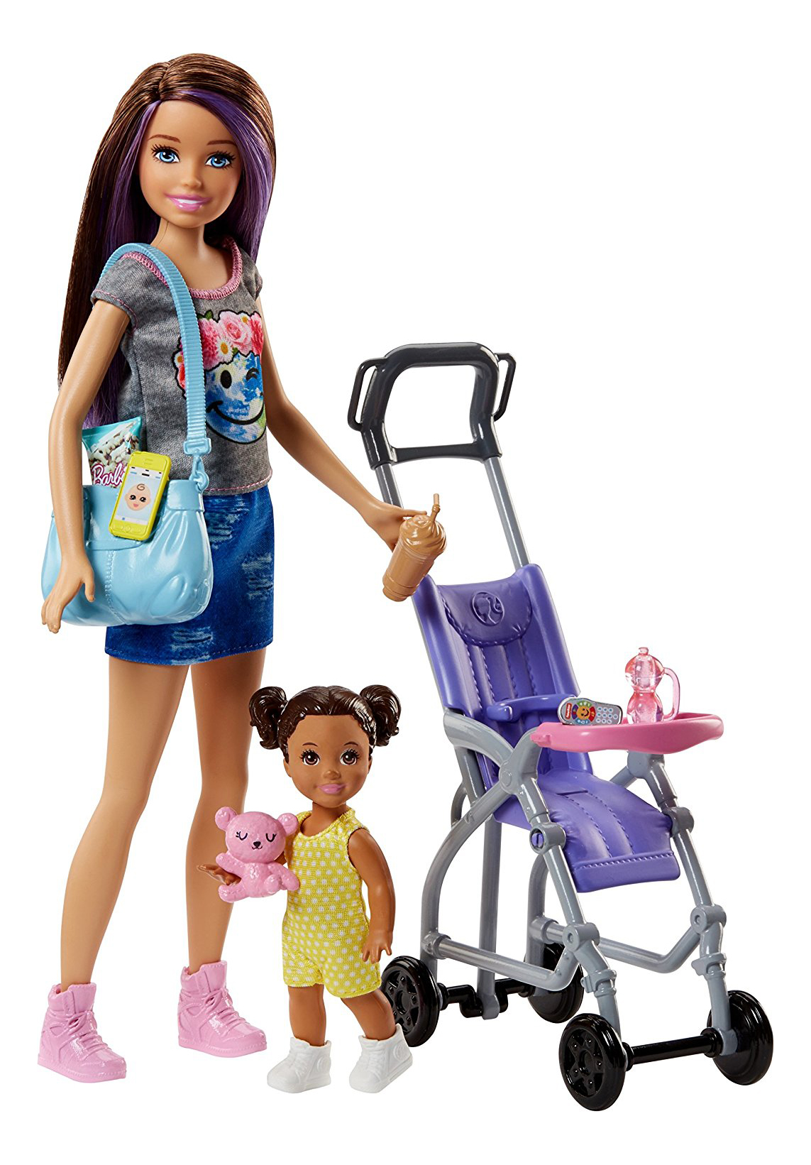 

Кукла Barbie FJB00 Барби Набор Няня, Няня