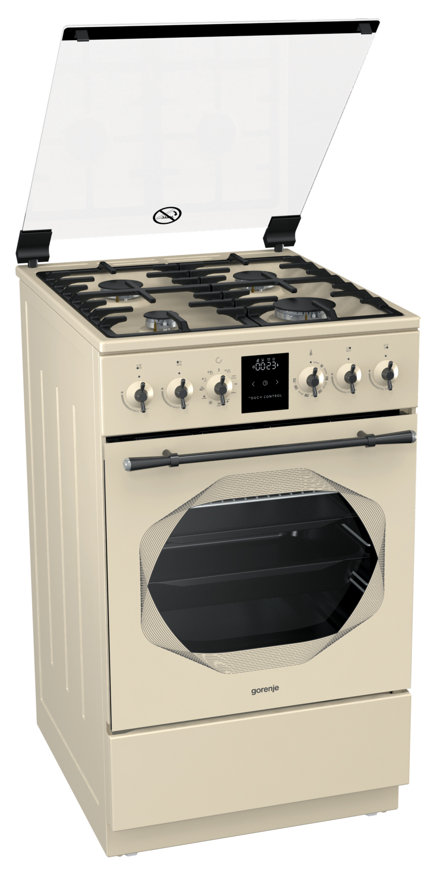 

Комбинированная плита Gorenje K53INI Beige, K53INI