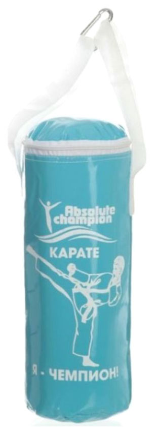 

Боксерская груша Absolute Champion Я чемпион карате бело-голубая, Я чемпион карате