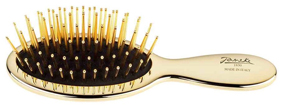 Расческа Janeke Golden Pneumatic Brush Baby With Gold Pins