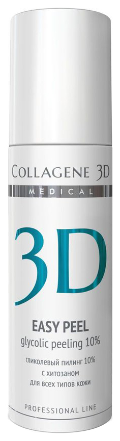 Купить Пилинг для лица Medical Collagene 3D Easy Peel Glicolic Peeling 10% 130 мл