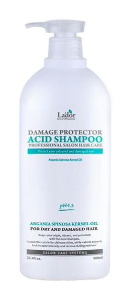 фото Шампунь la'dor damage protector acid shampoo 900 мл