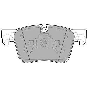 Тормозные колодки DELPHI дисковые LP2690