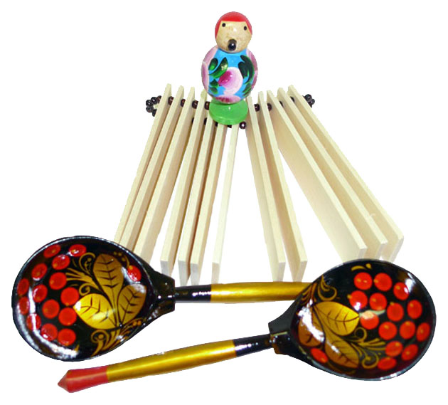 фото Набор музыкальных инструментов детских rntoys д-675 с ложками