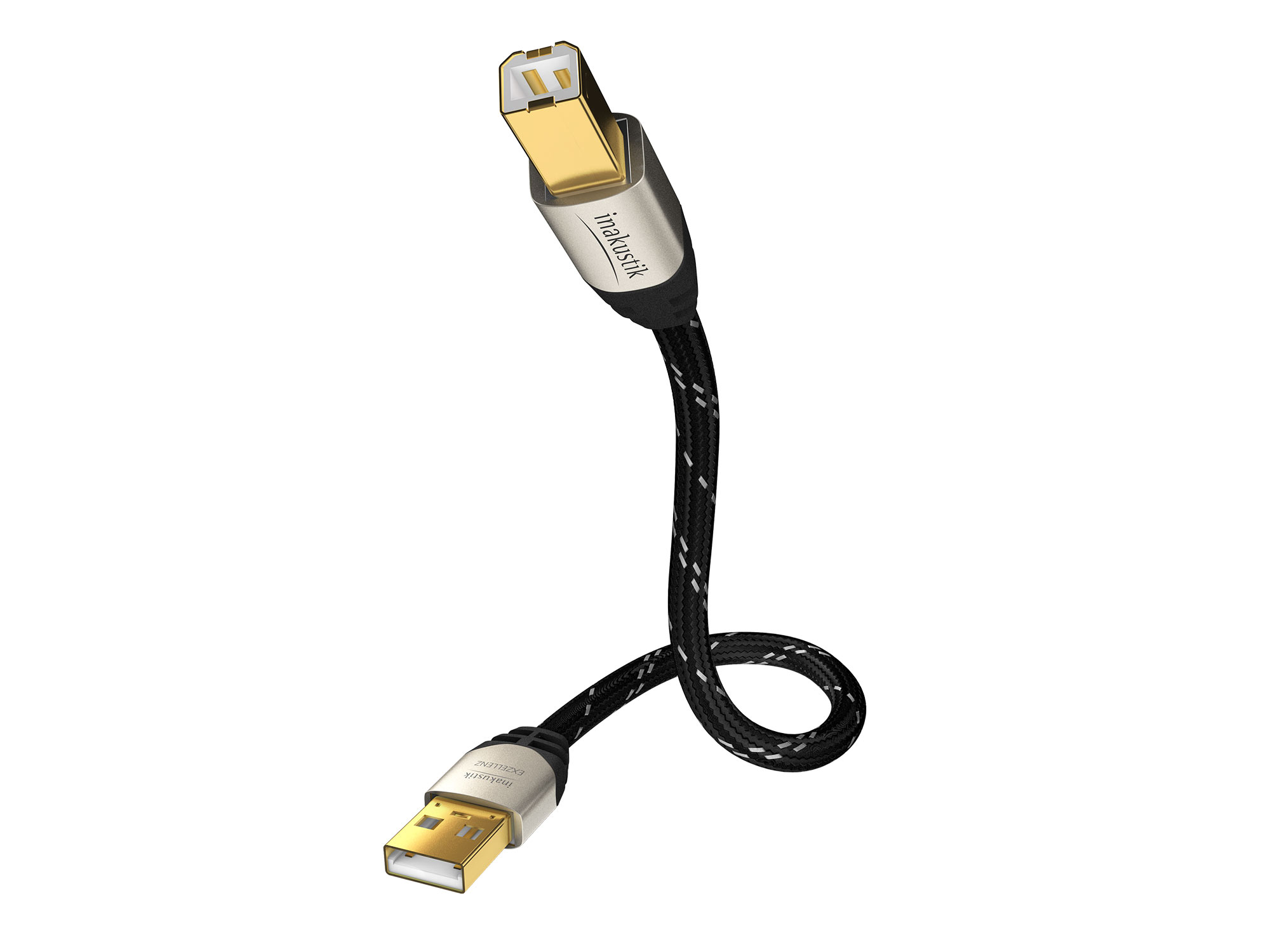 

Кабель In-Akustik USB A-USB B, M-M 1,5м Black (6700015), Черный