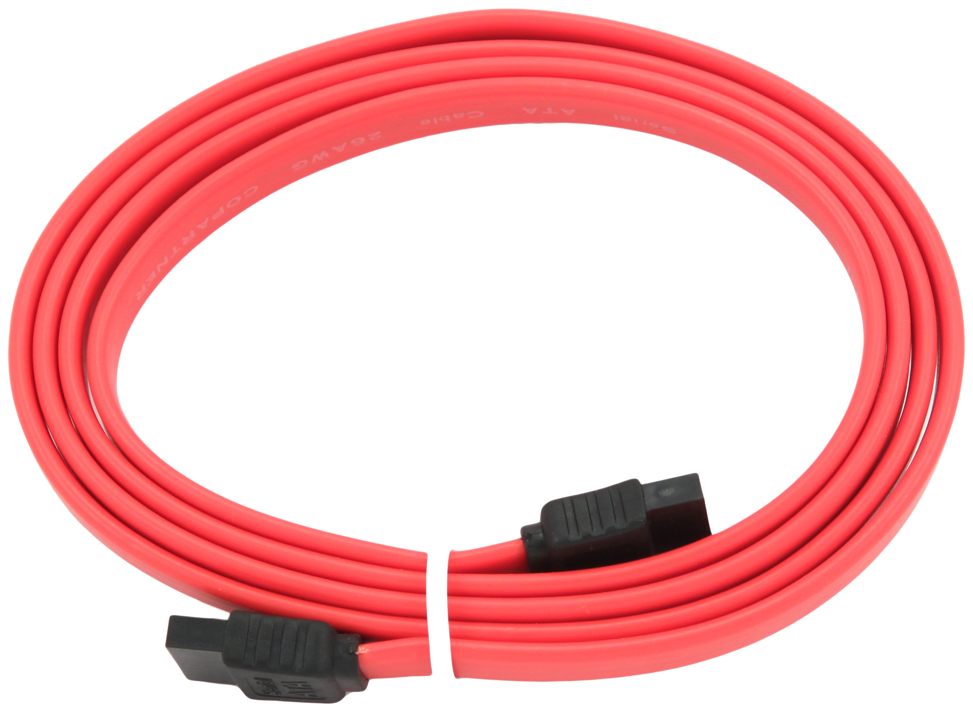 Кабель Gembird SATA 7 pin-SATA 7 pin, M-M 1м Red (CC-SATA-DATA-XL)