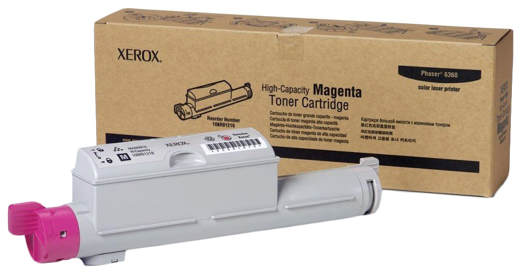 

Картридж для лазерного принтера Xerox 106R01302, пурпурный, оригинал, 106R01302