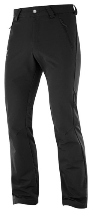 фото Спортивные брюки мужские salomon wayfarer warm straight черные 54 ru