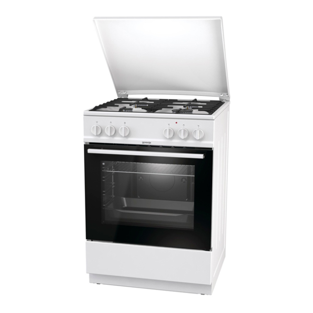 

Комбинированная плита Gorenje K6122WF White, K6122WF
