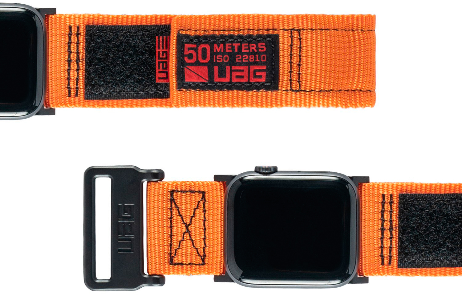 

Ремешок Urban Armor Gear Active для Apple Watch Series 2/3/4 42/44 mm Orange