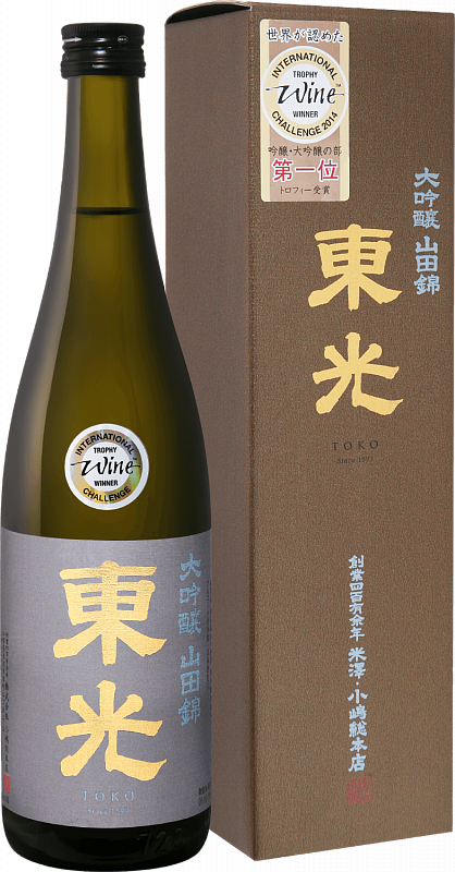 

Саке Kojima Sohonten, Daiginjo Yamadanishiki (gift box), 16 %, 720 мл