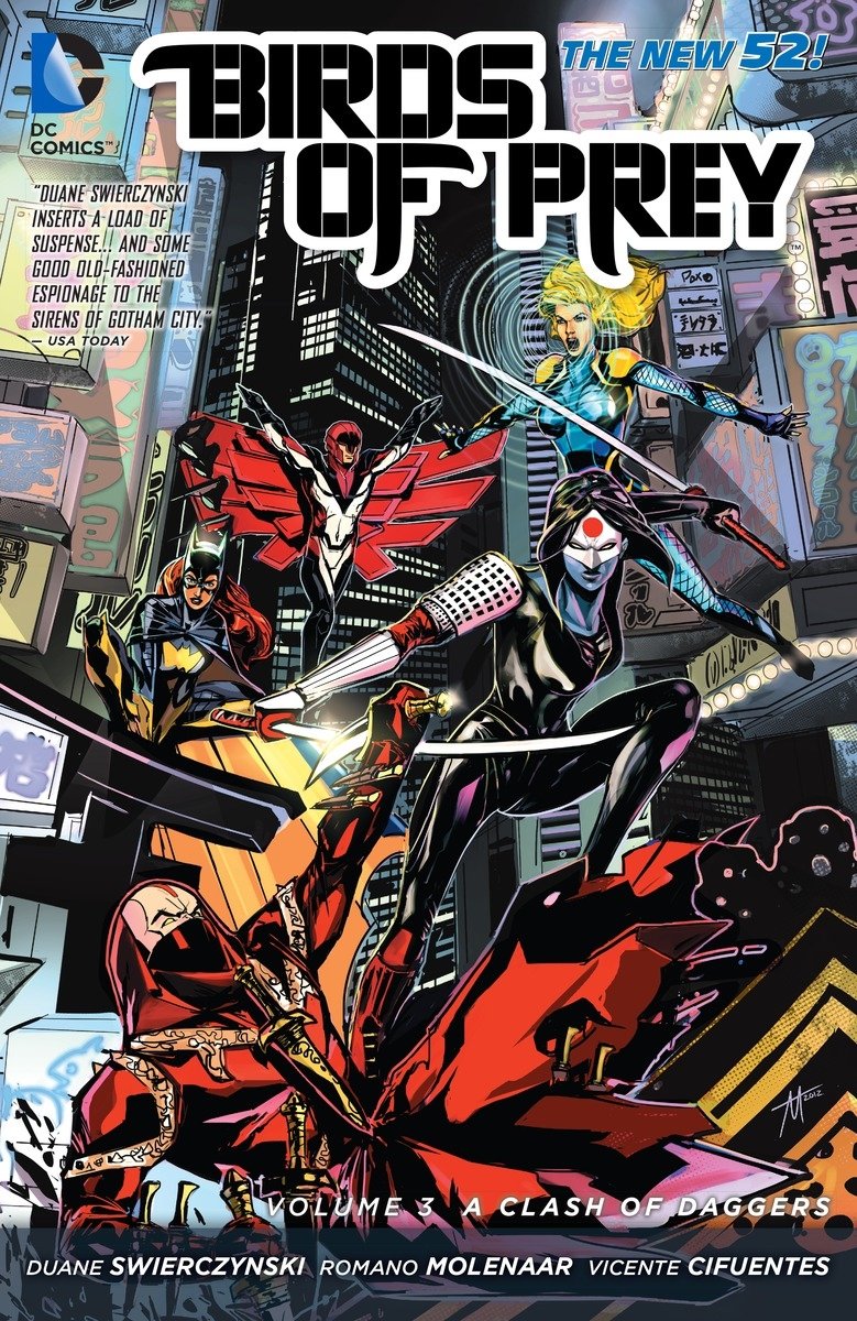 

Графический роман Birds of Prey, Volume 3, A Clash of Daggers