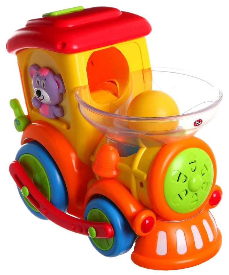 фото Развивающая игрушка "расти, малыш" - веселый паровозик (свет, звук) play smart playsmart