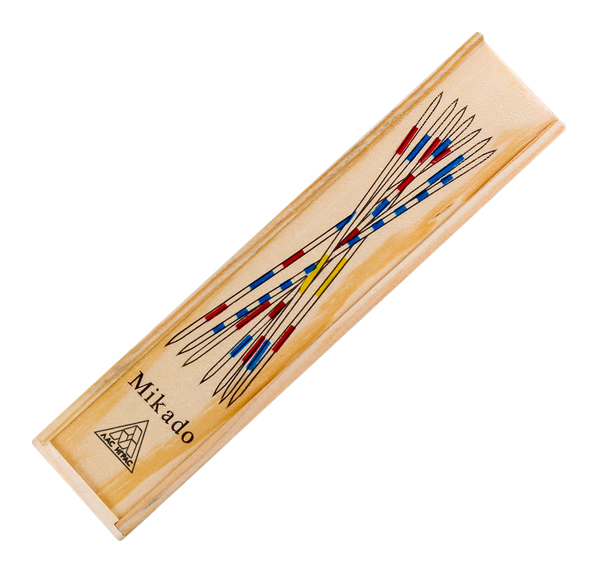 Настольная игра Палочки Микадо, 31 деревянная палочка ЛАС ИГРАС