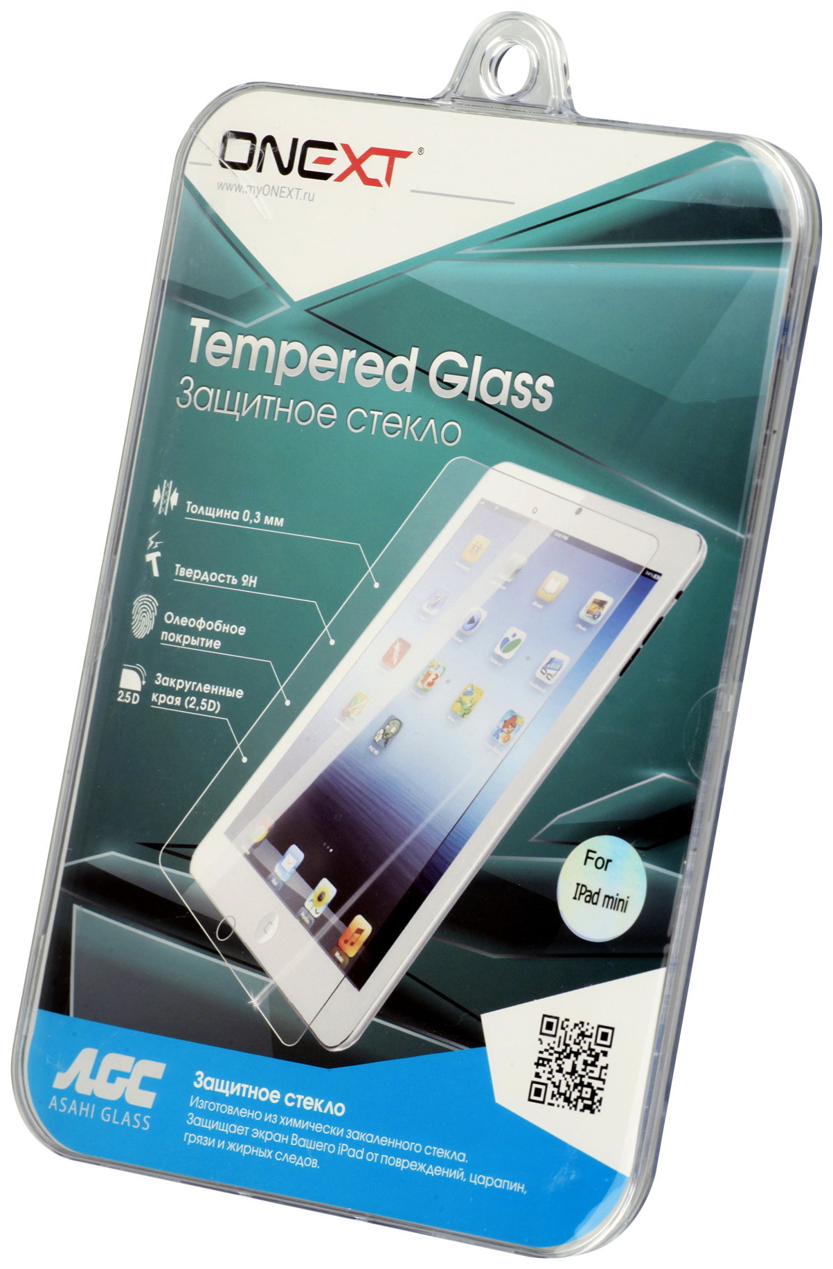 

Защитное стекло ONEXT для Apple iPad mini 4, для Apple iPad mini 4