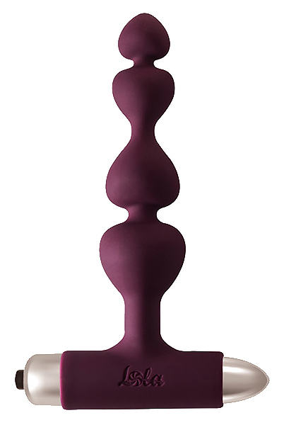 фото Анальная пробка lola toys spice it up с вибрацией excellence wine red 8016-03lola