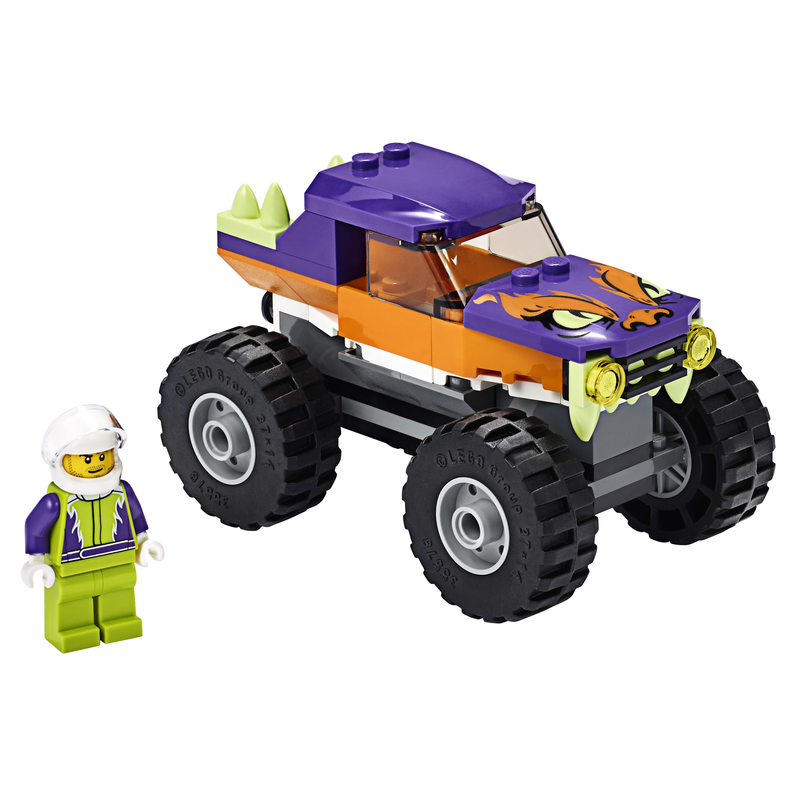 Конструктор LEGO City Great Vehicles 60251 Монстр-трак иди и возвращайся
