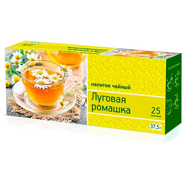 

Напиток чайный Луговая ромашка пакетированный, 37,5 г