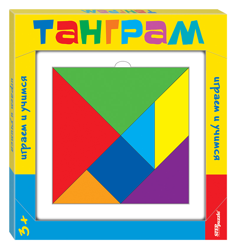 

Развивающая игра из дерева Step Puzzle Танграм