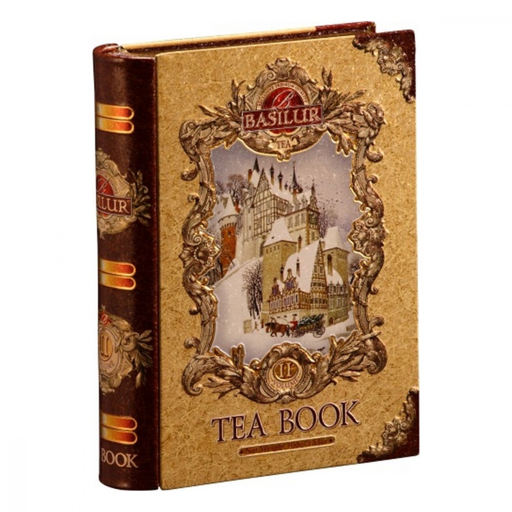 

Чай Basilur Чайная книга. Том 2 черный с добавками 100 г
