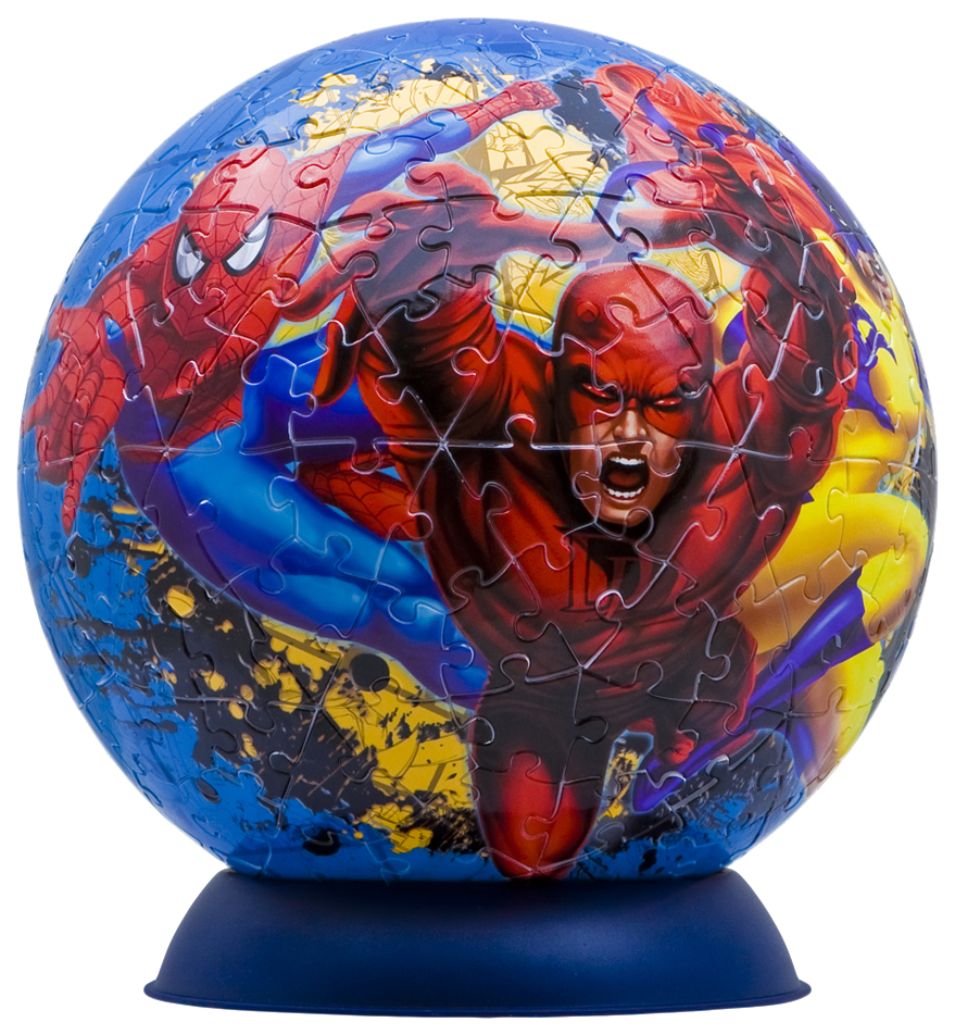 

3D-пазл Step puzzle Герои Marvel 108 деталей
