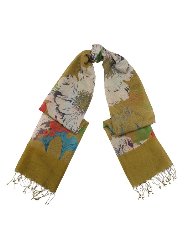 

Палантин женский Eleganzza ND43-29003 хаки, 60х180 см, ND43-29003