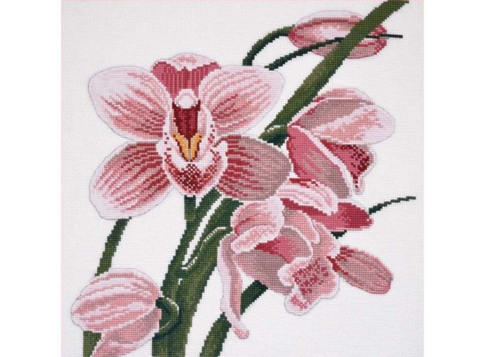 фото Набор для вышивания овен зов орхидеи