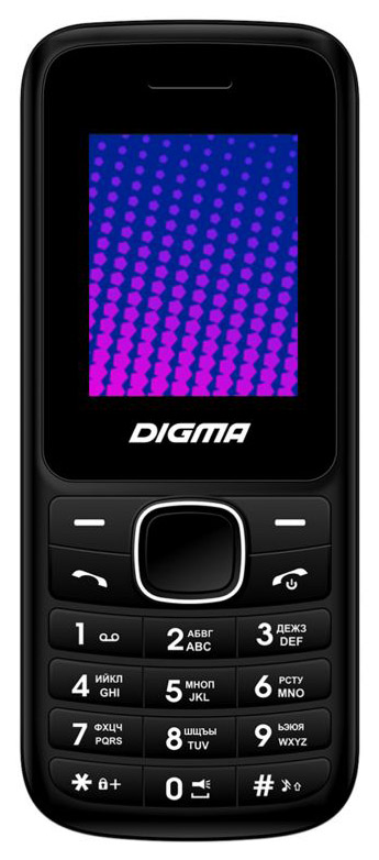 фото Мобильный телефон digma linx a170 black