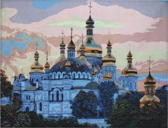 

Набор для вышивания мулине Нитекс 0034 Киевская Лавра 100х75 см