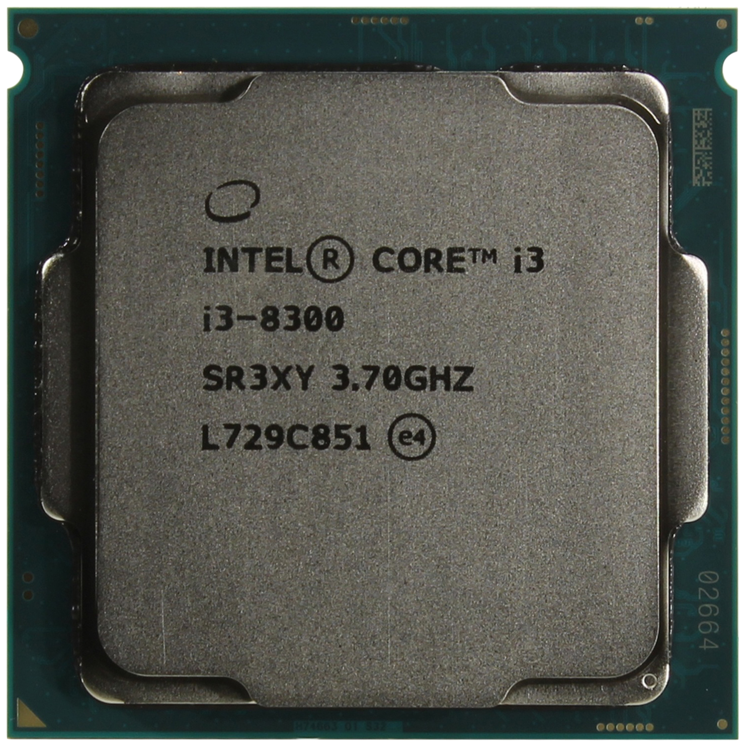 фото Процессор intel core i3 8300 lga 1151-v2 oem