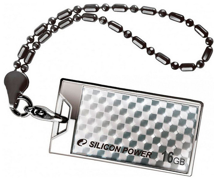 

USB-флешка Silicon Power Touch 851 16GB Silver (SP016GBUF2851V1S), Touch 851