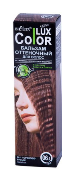 Краска для волос Белита Color Lux 06.1 Орехово-русый 100 мл
