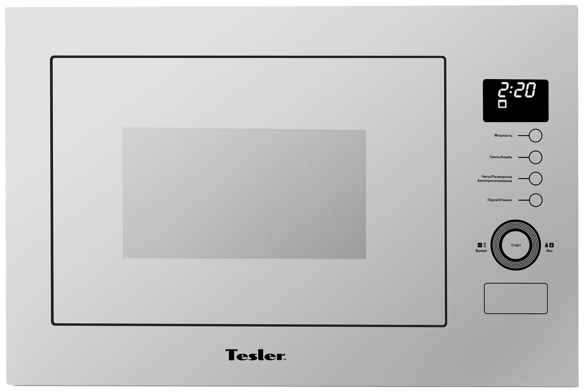 фото Встраиваемая микроволновая печь tesler meb-2590w white