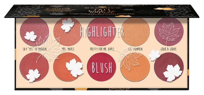 фото Набор для макияжа essence fall back to nature highlighter & blush palette