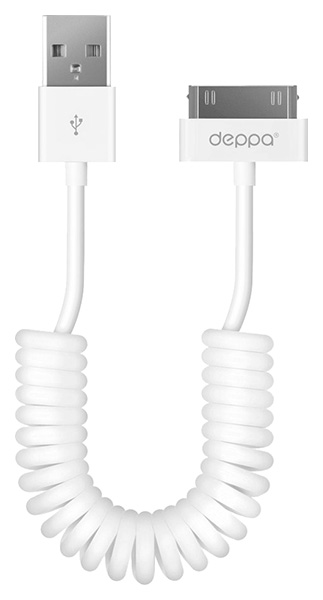 фото Кабель deppa 72118 30-pin 1,5м white