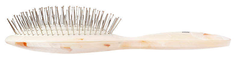 фото Щетка для волос clarette на подушке с металлическими зубьями