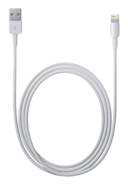 фото Кабель apple lightning 2м white (md819zm/a)