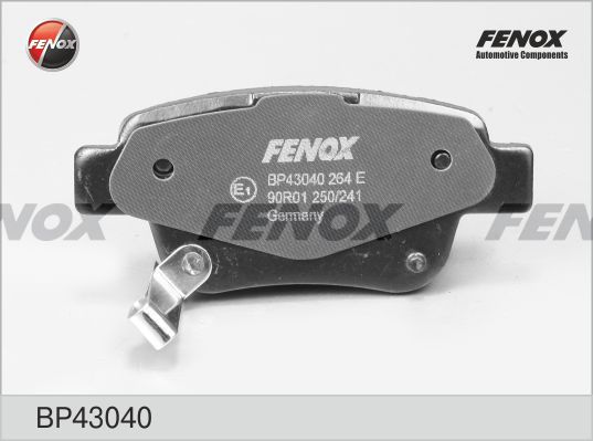 

Комплект тормозных колодк FENOX BP43040