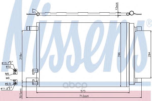 

Радиатор кондиционера Nissens для Audi A3/Skoda Octavia 1.2t-2.0t/1.6td-2.0td 2012- 940319