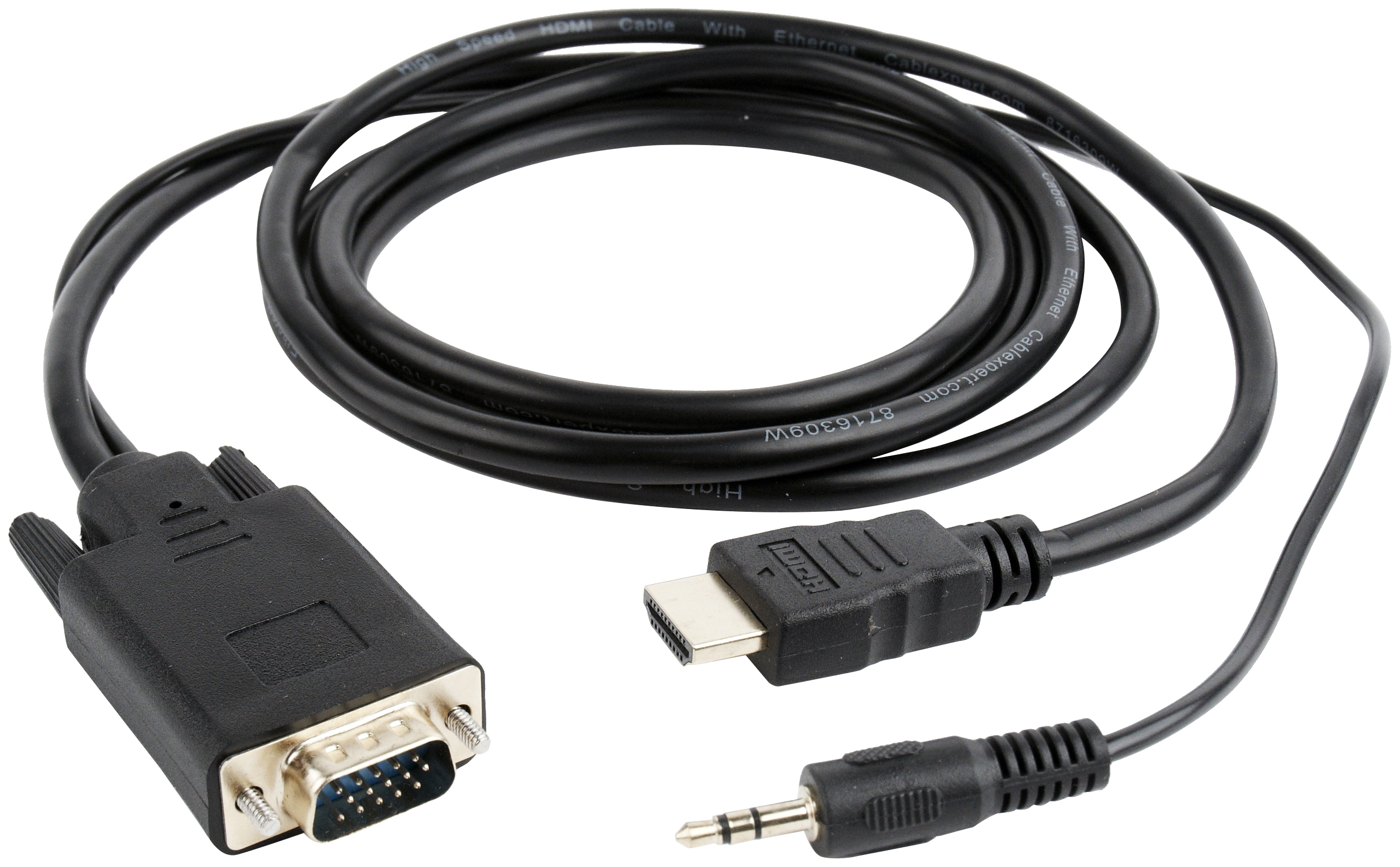 

Переходник Cablexpert A-HDMI-VGA-03-5M, A-HDMI-VGA-03-5M