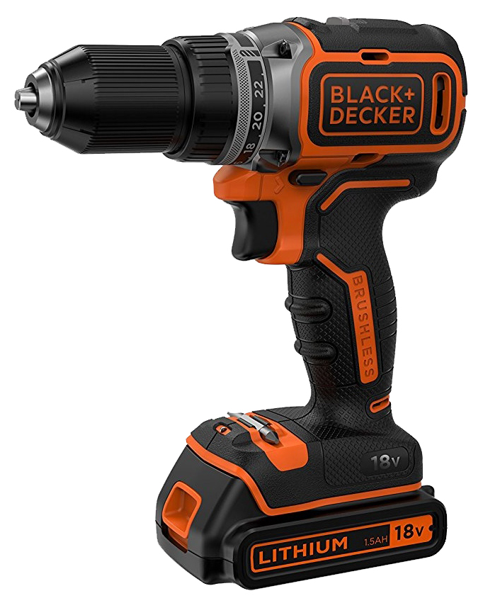 фото Акк. безударная дрель-шуруповерт black&decker bl186kb-qw black+decker