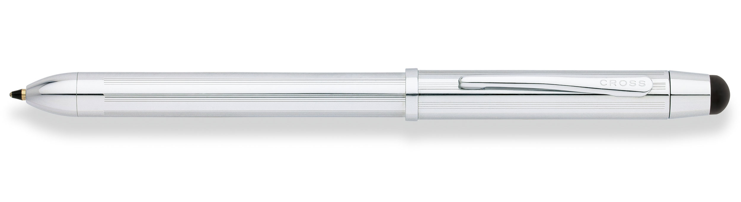 Многофункциональная ручка Cross Tech3+ - Lustrous Chrome, со стилусом, M, BL+R
