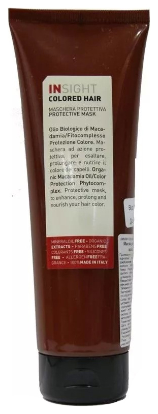 Маска для волос Insight Colored Protective 250 мл маска для лица selfielab young с экстрактами винограда 50мл
