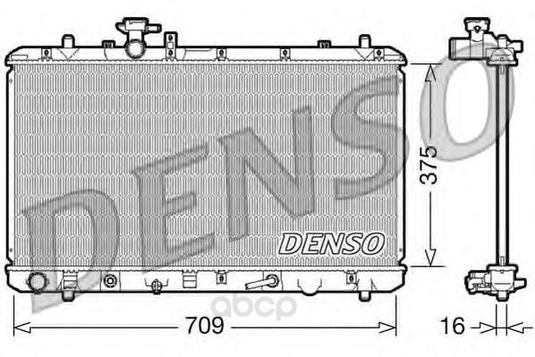 фото Радиатор denso drm47024