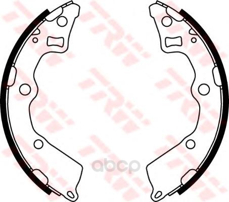 

Тормозные колодки TRW/Lucas барабанные GS8754