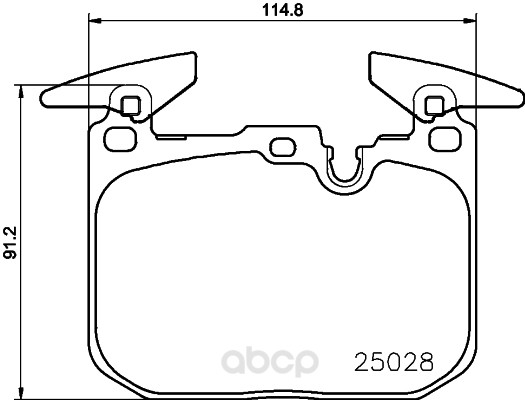 фото Колодки тормозные дисковые bmw 1 f20/f21/3 f30 11- textar 2502801