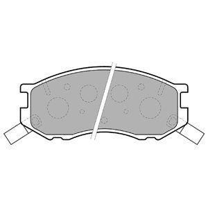 

Тормозные колодки DELPHI дисковые LP1461