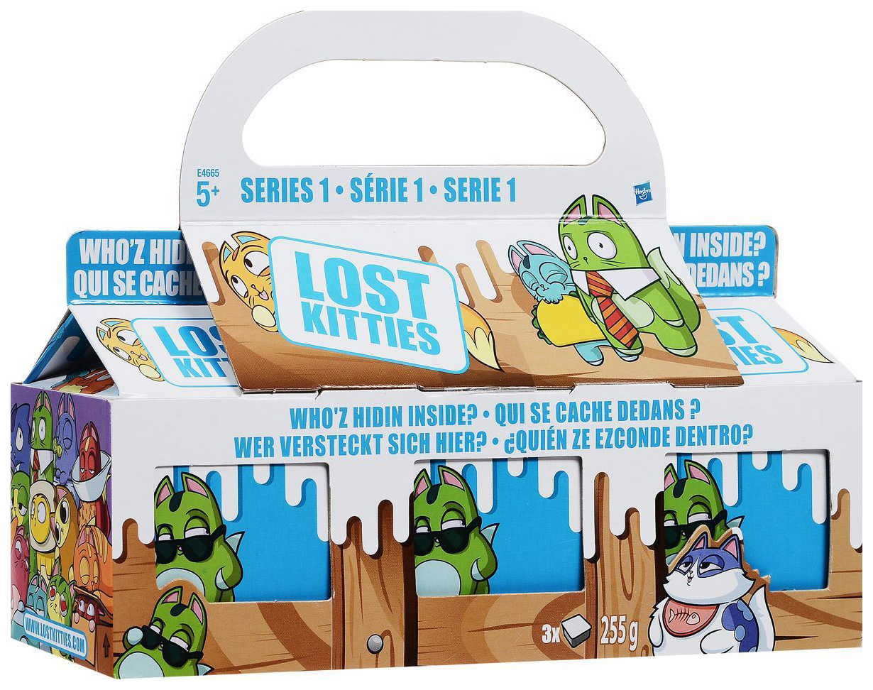 фото Игровой набор hasbro lost kitties 3 котика e4665