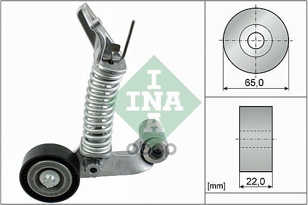 

Натяжитель ремня с роликом Ina 534057410