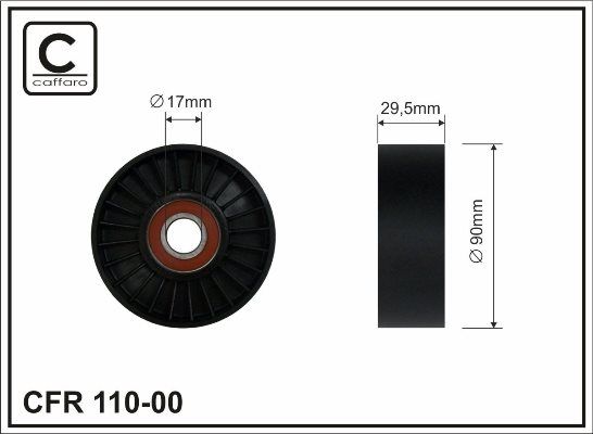 

Натяжной ролик CAFFARO 110-00